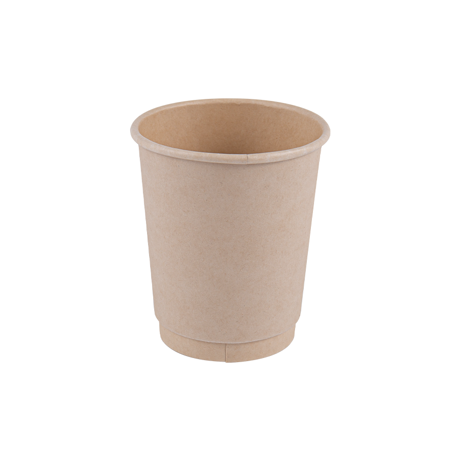 Pahar de hârtie din fibră de pulpă de bambus de 12 oz (420 ml) cu acoperire PLA